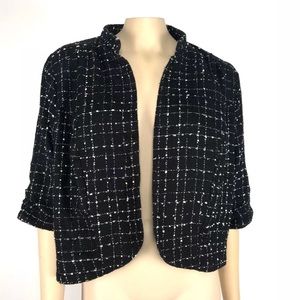 Torrid Tweed Open Front Jacket Plus Size 3